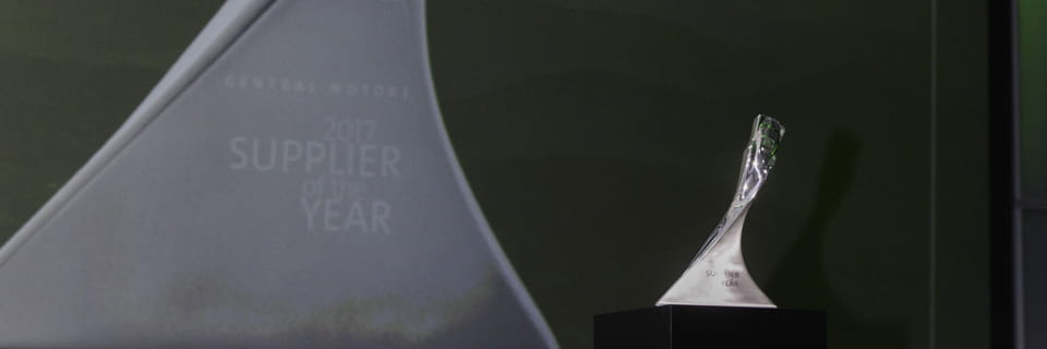 DSV was named a supplier of the year by General Motors