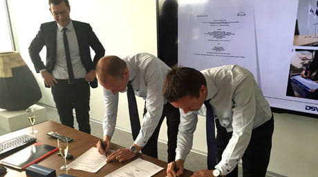 MAN-Diesel signing
