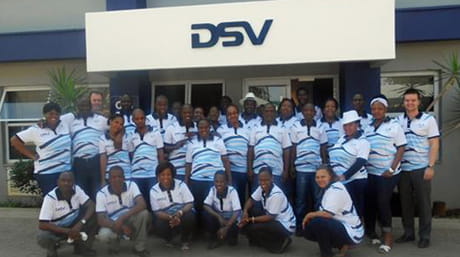 DSV Botswana staff