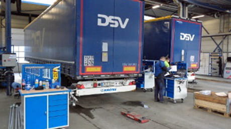DSV trailer workshop in Holland_2