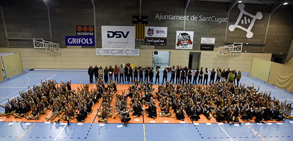 volei sant cugat cv patrocinio dsv equipo