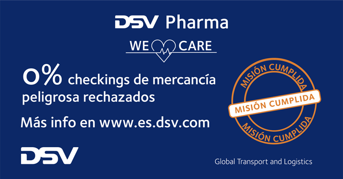 dsv pharma checking mercancia peligrosa