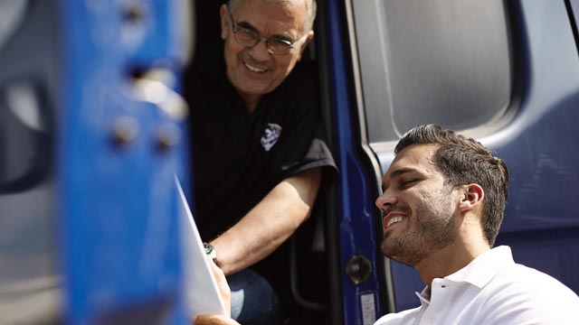 Read more about the advantages of driving for DSV