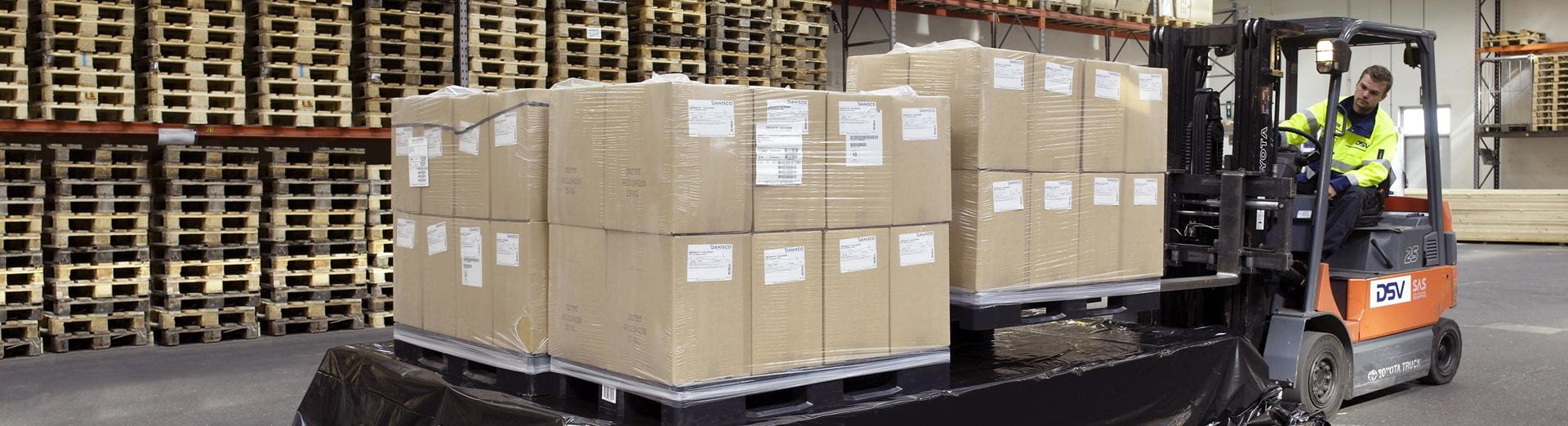 PAG / P1P pallet dimensions, max weight and size DSV