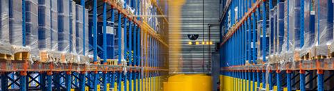 Warehouse of chemicals