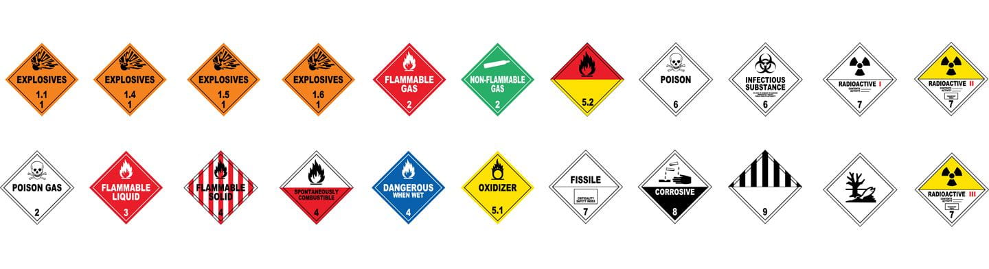 What Are The 9 Classes Of Dangerous Goods Under Imdg Code - Printable ...