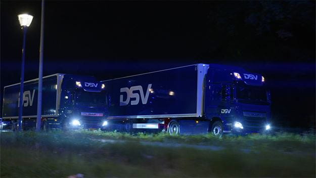 dsv transport and logistics electric trucks