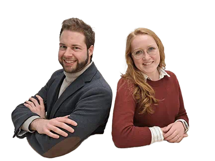 Oscar Martin Ruiz en Alexa Neervoort Arbaugh Sustainability Managers DSV Global Transport and Logistics