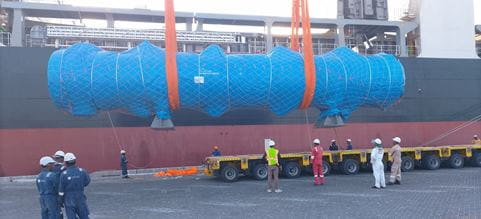 170 ton heat exchangers from Duqm to Sur in Oman