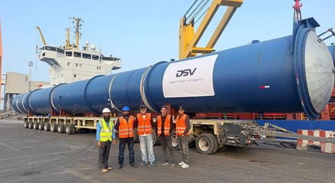 DSV delivers specialised OOG project transport in Kuwait