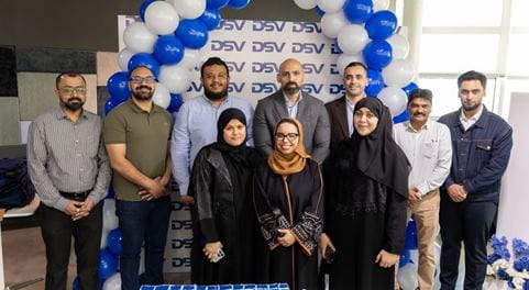 Kingdom of Saudi Arabia team celebrates DSV's go-live following the Schenker integration