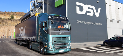 nuevo camion electrico flota dsv road spain