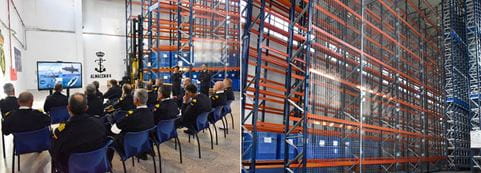 almacen automatizado logistica defensa