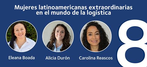 Banner de 3 mujeres latinoamericanas extraordinarias en el mundo de la logística