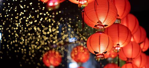 Lámparas típicas en el Año Nuevo Chino| DSV