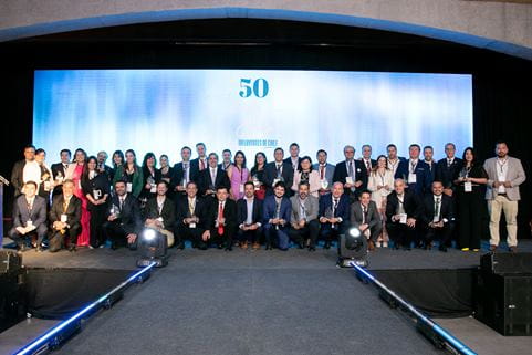 DSV recibe el premio “Líder Global en Transporte y Logística” en la gala de los 50 Supply Chain más Influyentes de Chile