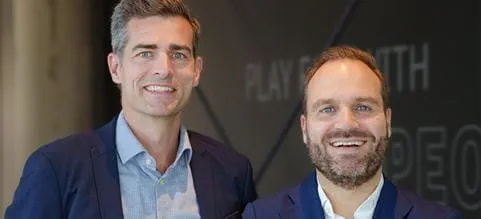 Bilde av ledelsen i air and sea, morten og morten