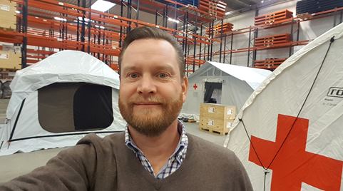 DSV provides brand new location for Danish Red Cross warehouse for disaster relief equipment