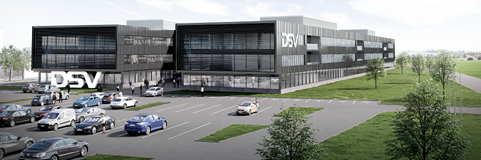 dsv builds europes largest logistics centre in horsens denmark