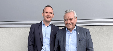 Ulf og Alexander i Contract Logistics 
