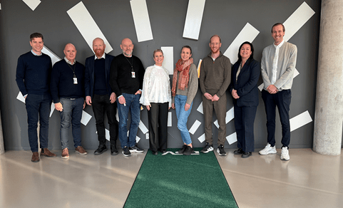 Photo of attendants of DSV’s Sustainability Network Workshop 2 , including Felleskjøpet and Ekornes