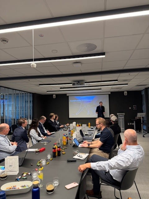 Group of customers attending Sustainability Network Workshop 3