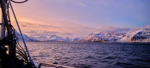 båt på sjøen