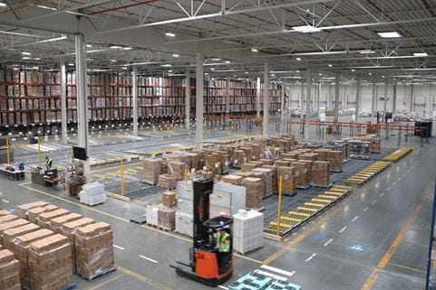 Warehouse landscape