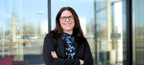 Kristina leder DSVs arbete inom kvalitet och hållbarhet i Sverige