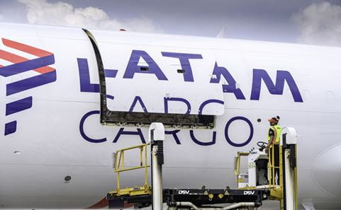 DSV LATAM airplane charter