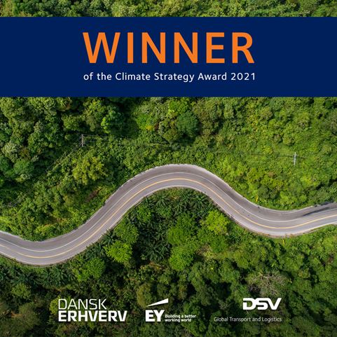 DSV wins Danish Climate Strategy Award 