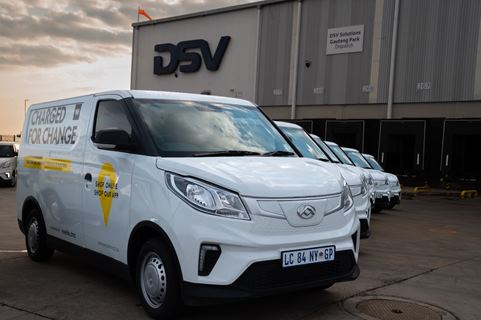 DSV Woolworths electric vehicle