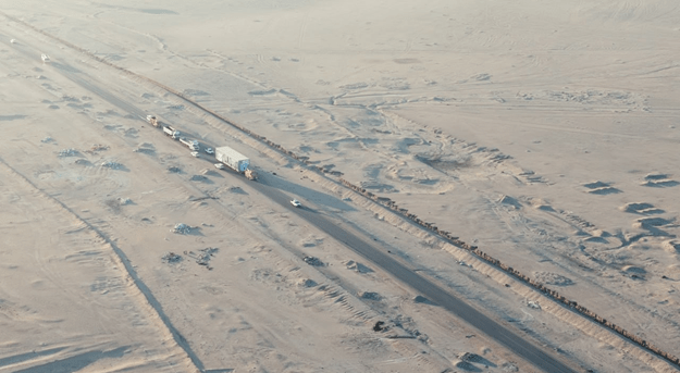 Breakbulk e-house transport from Basra to Rumaila
