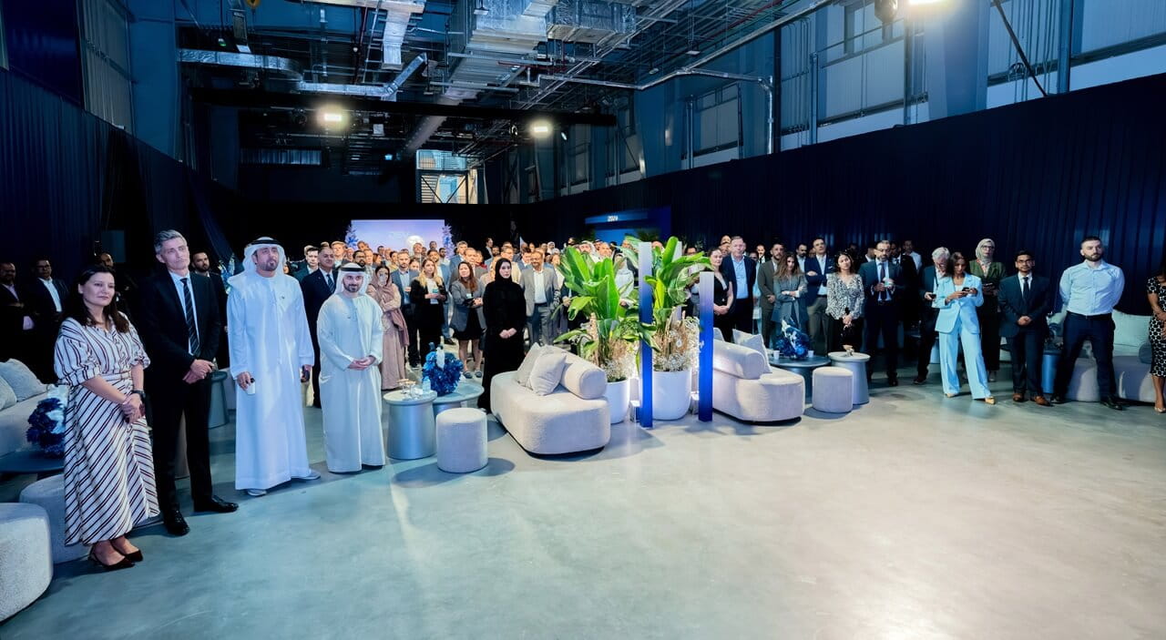 DSV celebrating the opening of the new Dubai warehouse facility in Jebel Ali free zone