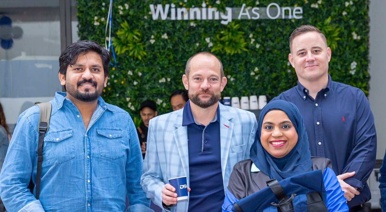 DSV in Dubai celebrates their go live after official Schenker integration