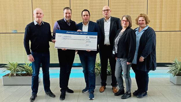 Übergabe Spende 5000 Euro an LuKiTa