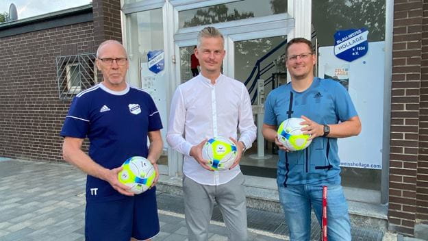 DSV sponsert blau-weiß Hollage