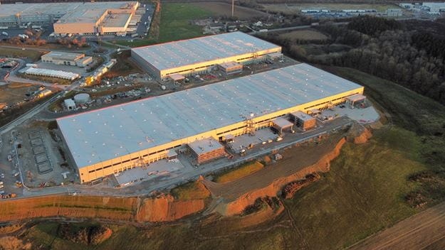 Lager Moeckmuehl Drohnenaufnahme