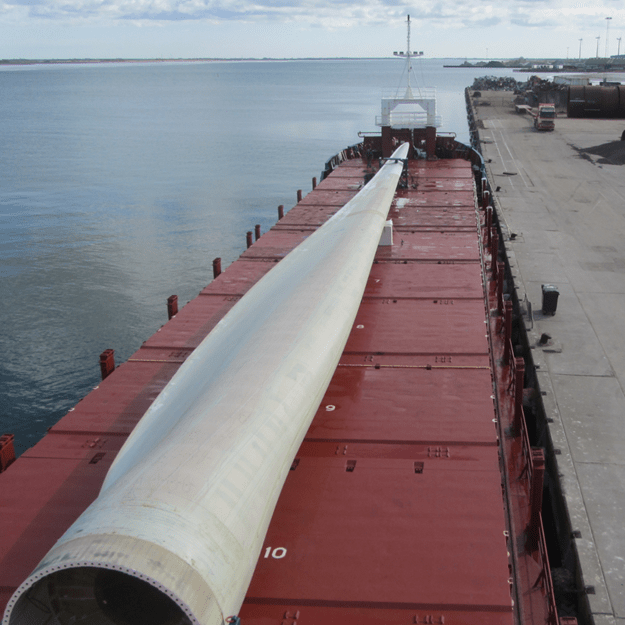 Vindmølle transport