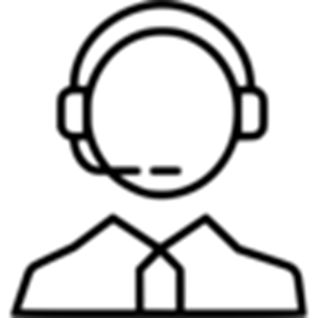 customer care person icon