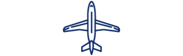 up to 50% faster than sea freight