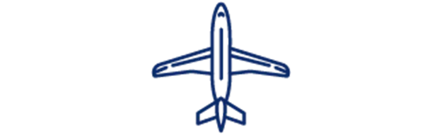 up to 50% faster than sea freight