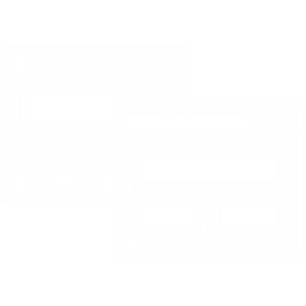 Symbol für zwei Browserfenster