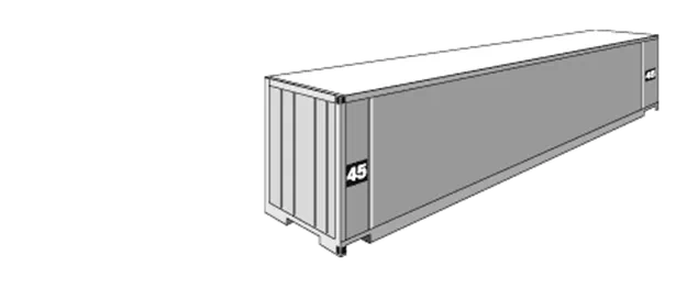 high cube container sea freight