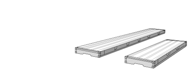 Fret maritime de conteneur de plate-forme