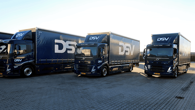 DSV electric trucks Volvo FM