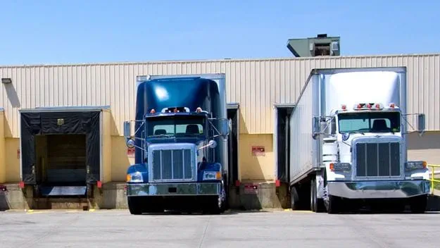 Descargue del contenedor