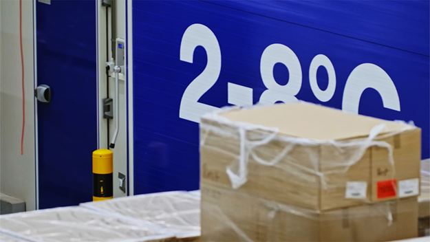 dsv transport en logistiek temperatuur gecontroleerde opslag