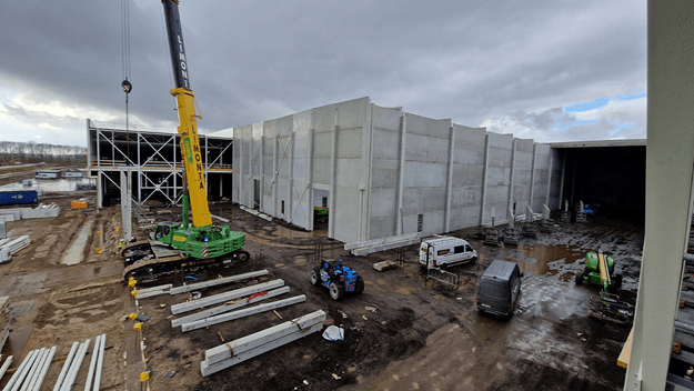 Logistiek Park Moerdijk DSV nieuwbouw februari 2025