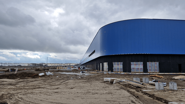 Logistiek Park Moerdijk DSV nieuwbouw februari 2025